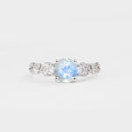 SR08759 Moonstone Ring - Additional view