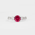 SR08759 Ruby Ring - Additional view