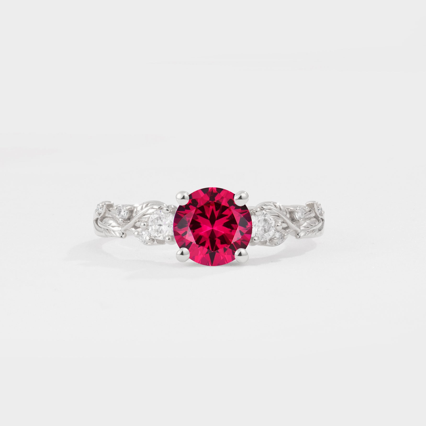 SR08759 Ruby Ring - Additional view