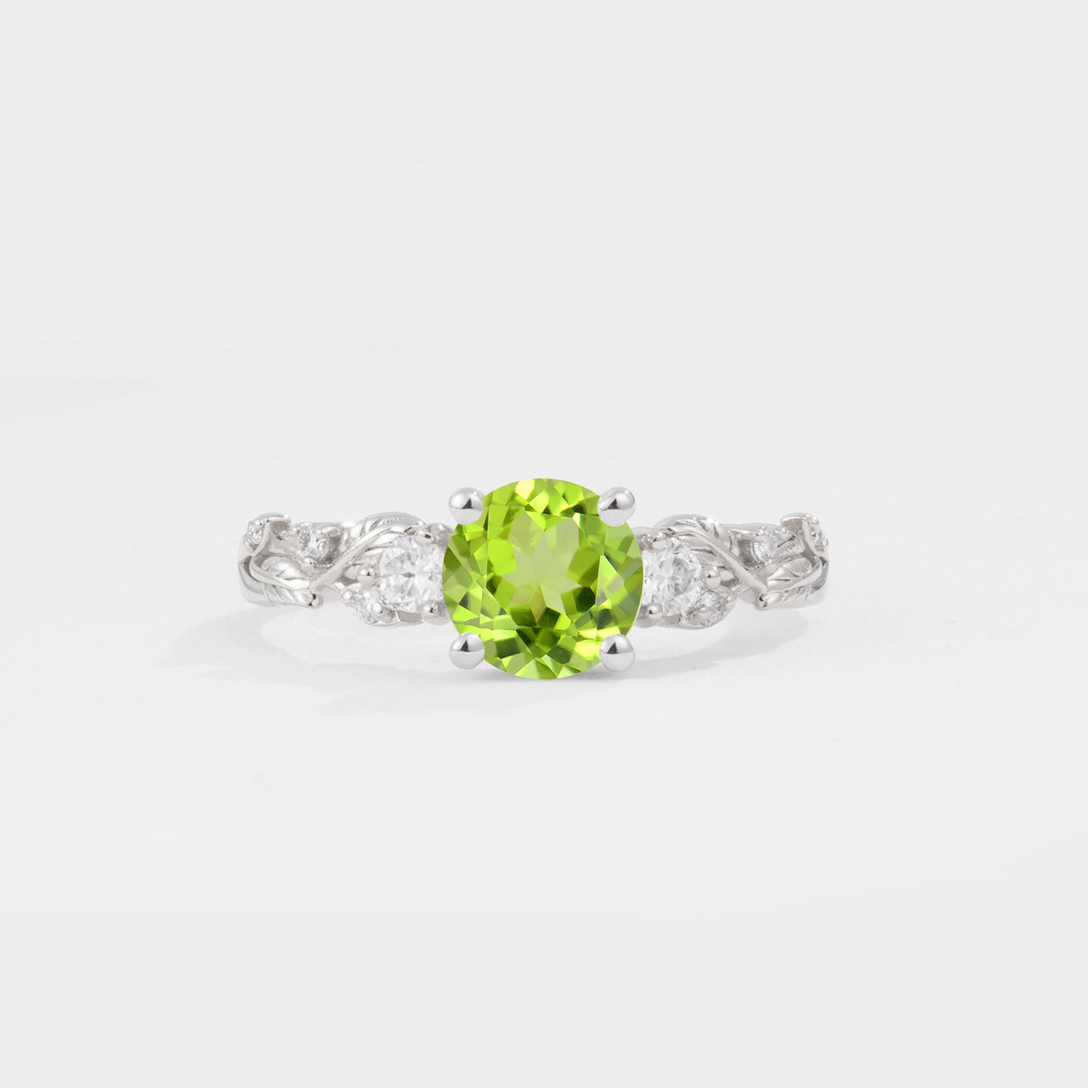 SR08759 Peridot Ring - Additional view