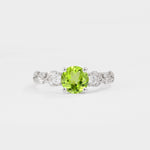 SR08759 Peridot Ring - Additional view