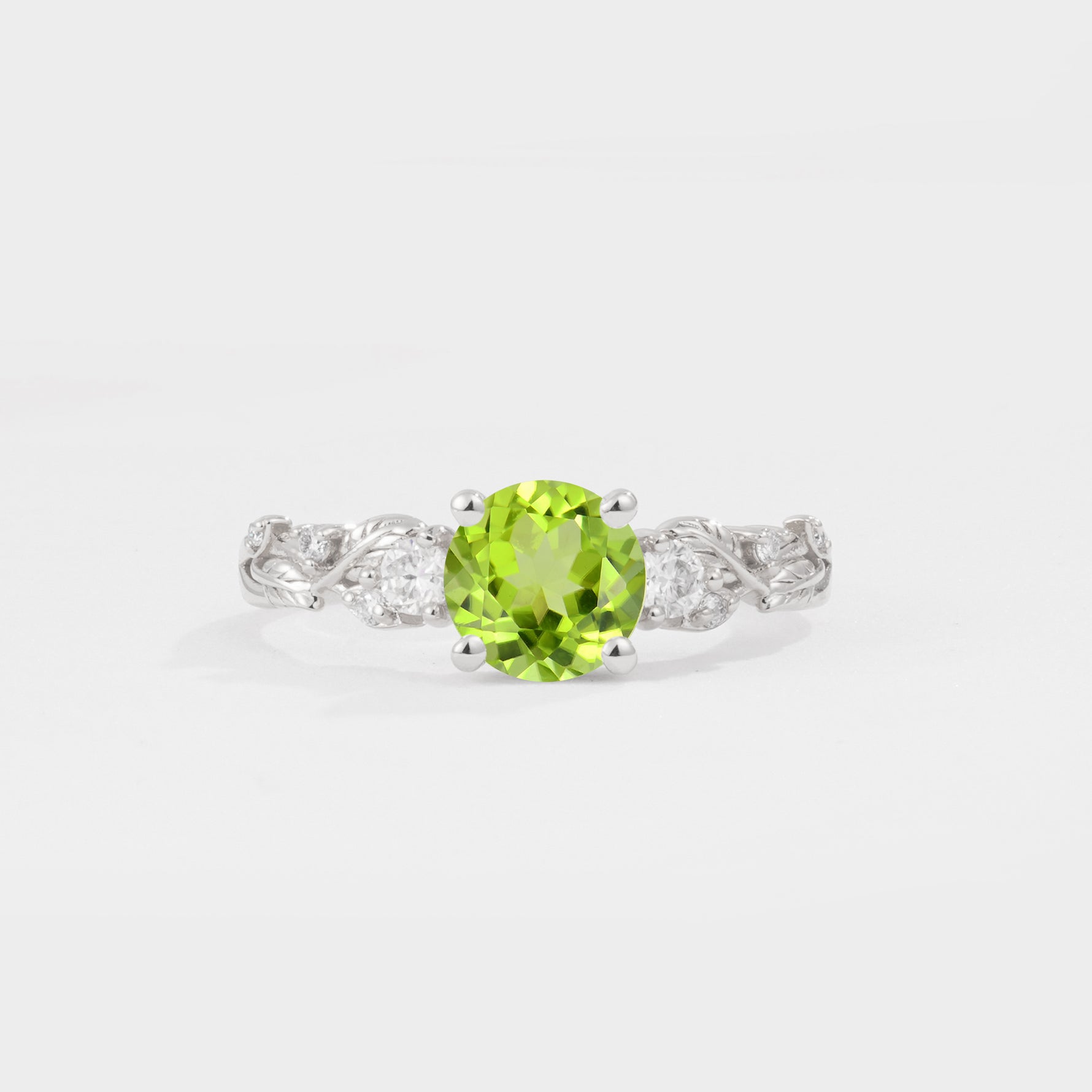 SR08759 Peridot Ring - Additional view