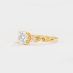 SR08759 Moissanite Ring - White-Gold
