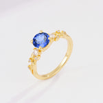 SR08759 Sapphire Ring - Additional view