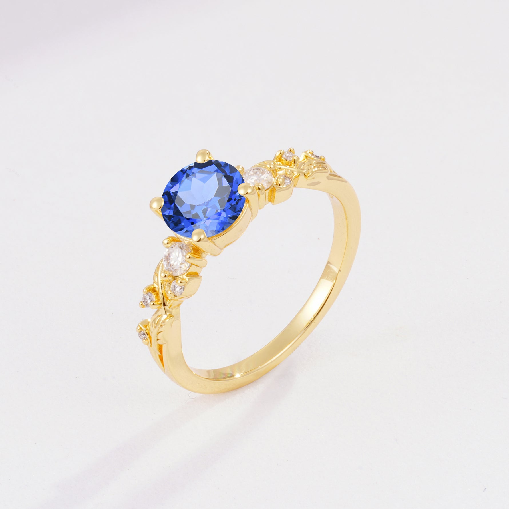 SR08759 Sapphire Ring - Additional view