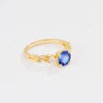 SR08759 Sapphire Ring - Additional view