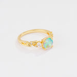 SR08759 Fire Opal Ring - Additional view