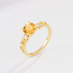 SR08759 Citrine Ring - Additional view