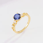 SR08759 Tanzanite Ring - Additional view