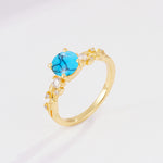 SR08759 Turquoise Ring - Additional view