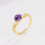 SR08759 Amethyst Ring - Additional view