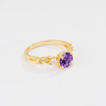 SR08759 Amethyst Ring - Additional view