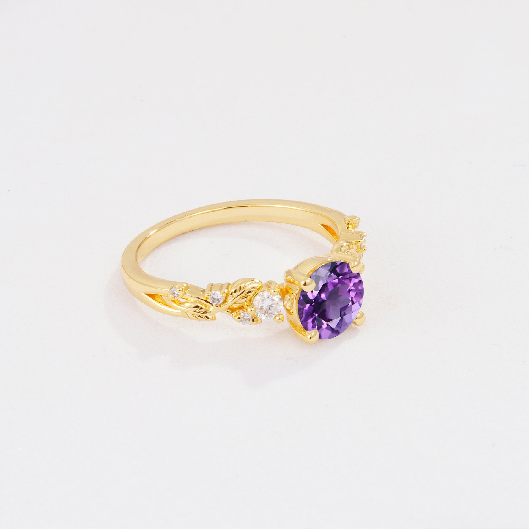 SR08759 Amethyst Ring - Additional view