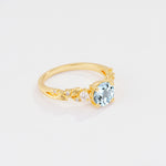 SR08759 Aquamarine Ring - Additional view