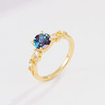 SR08759 Alexandrite Ring - Additional view