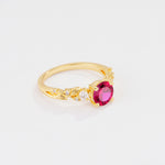 SR08759 Ruby Ring - Additional view