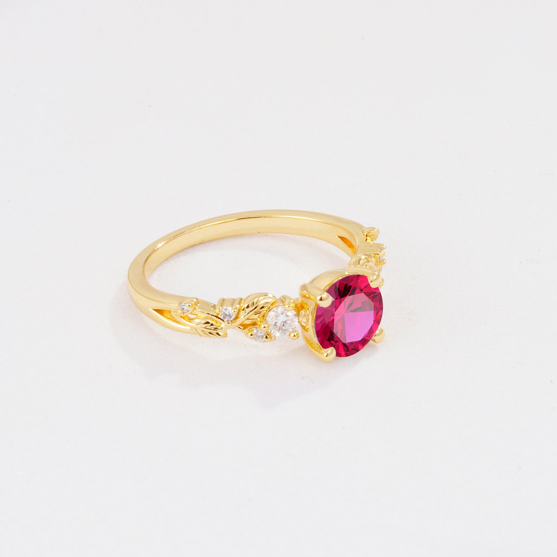 SR08759 Ruby Ring - Additional view