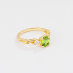 SR08759 Peridot Ring - Additional view