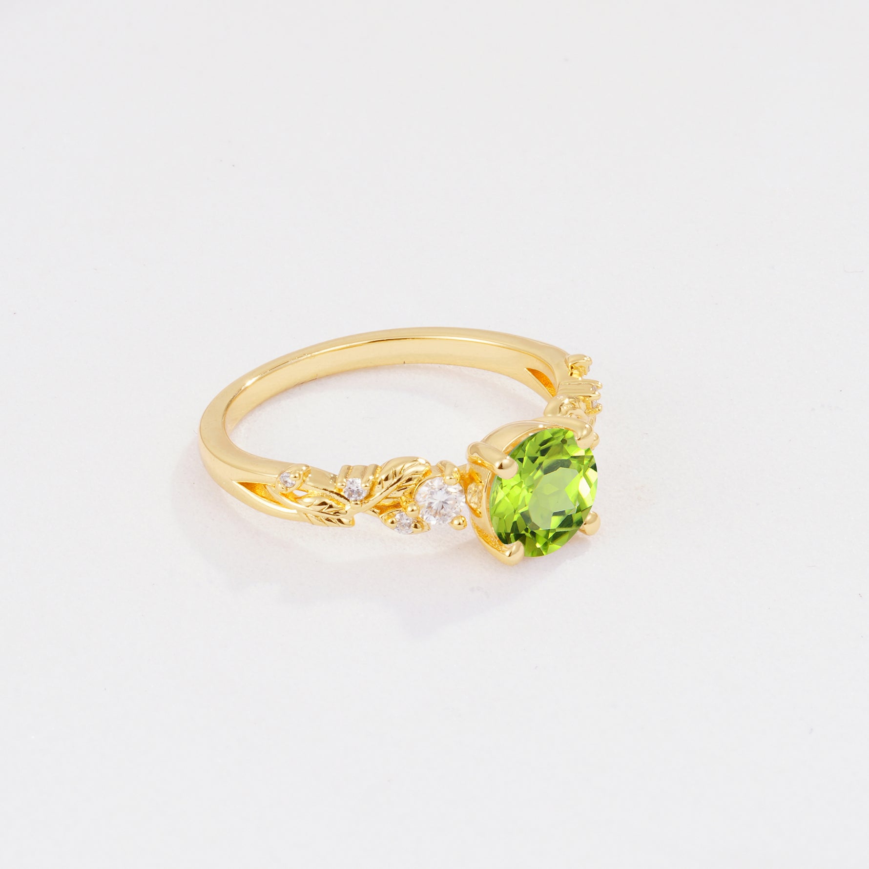 SR08759 Peridot Ring - Additional view