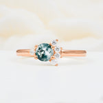 SR08791 Moss Agate Ring - Additional view