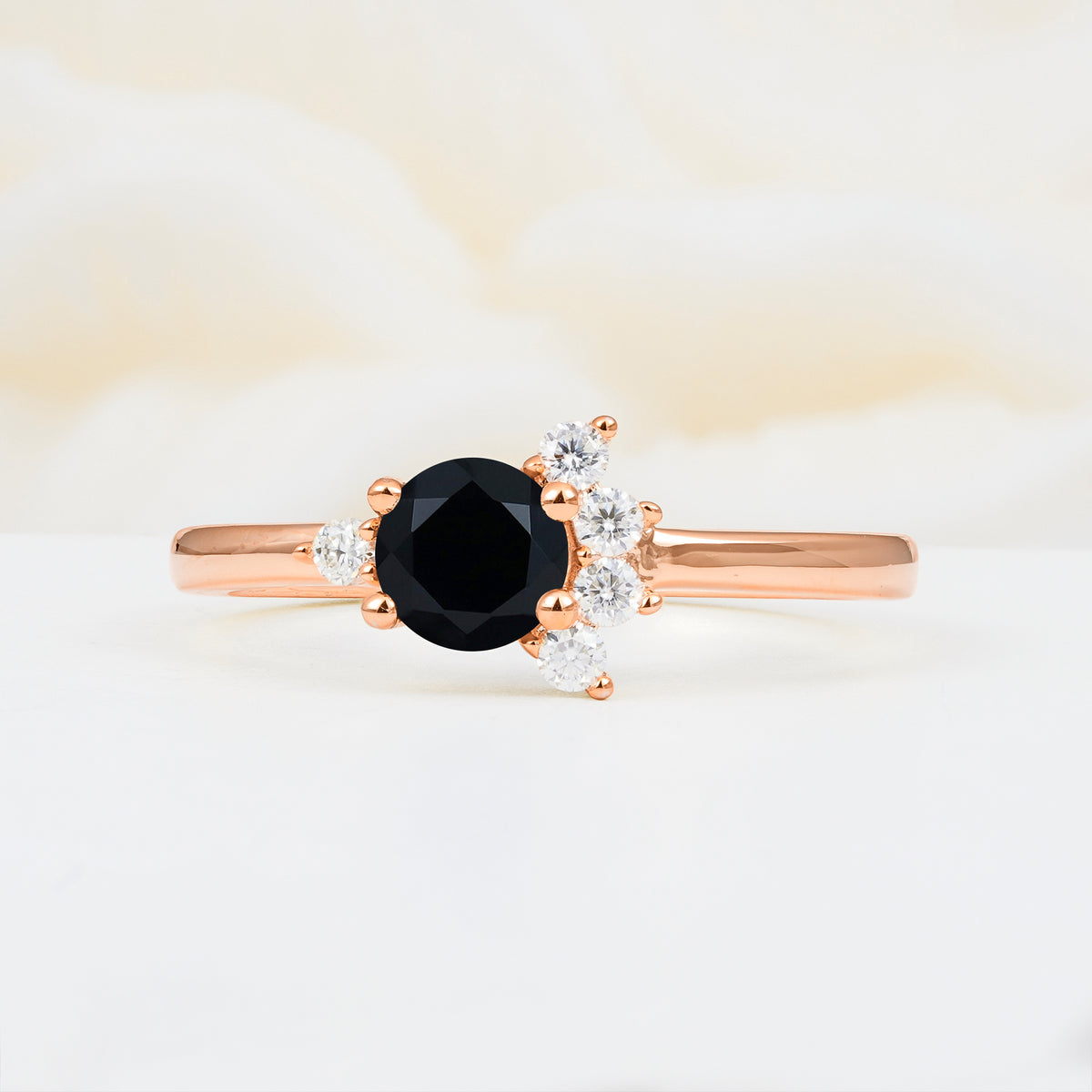 SR08791 Black Onyx Ring - Additional view