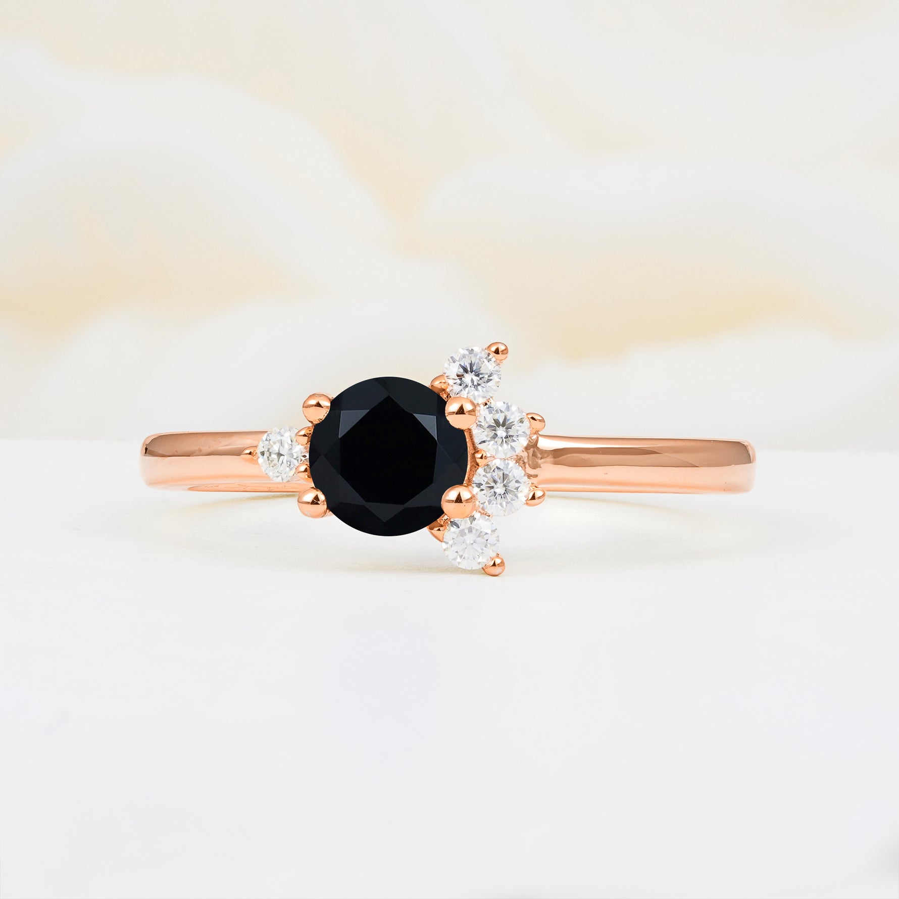 SR08791 Black Onyx Ring - Additional view
