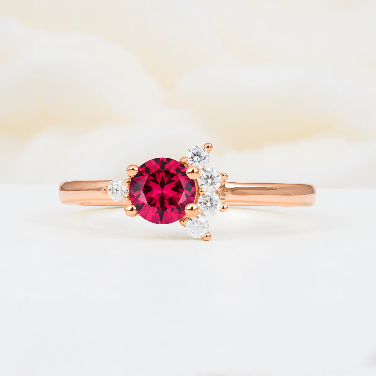 SR08791 Ruby Ring - Additional view
