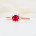 SR08791 Ruby Ring - Additional view