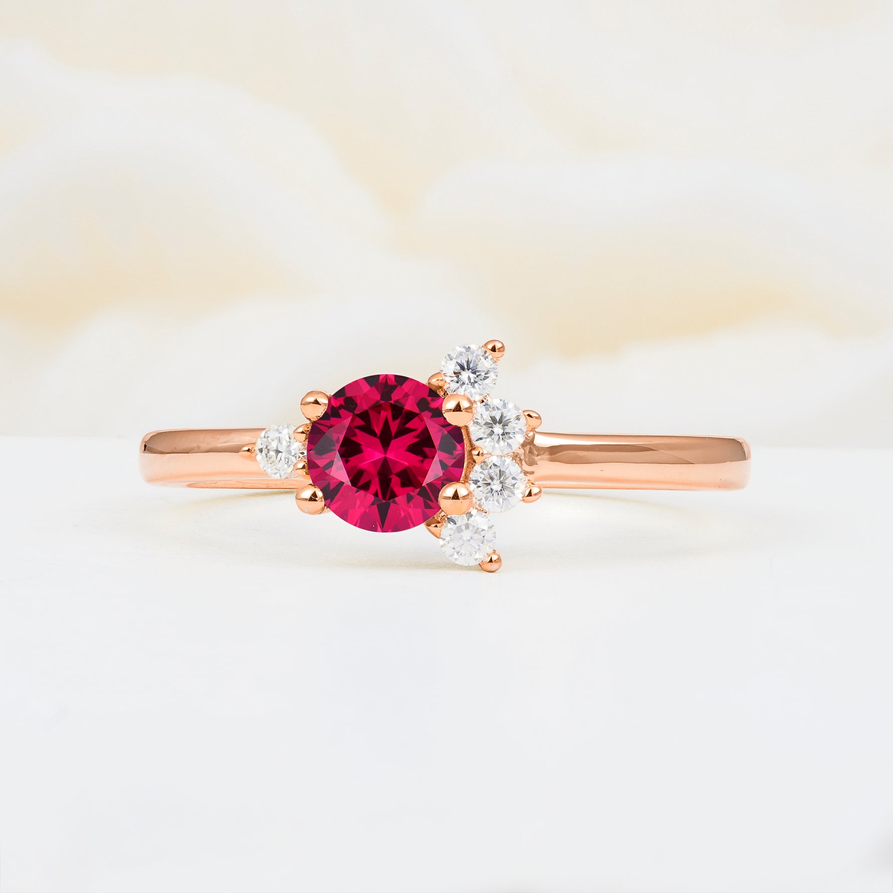 SR08791 Ruby Ring - Additional view