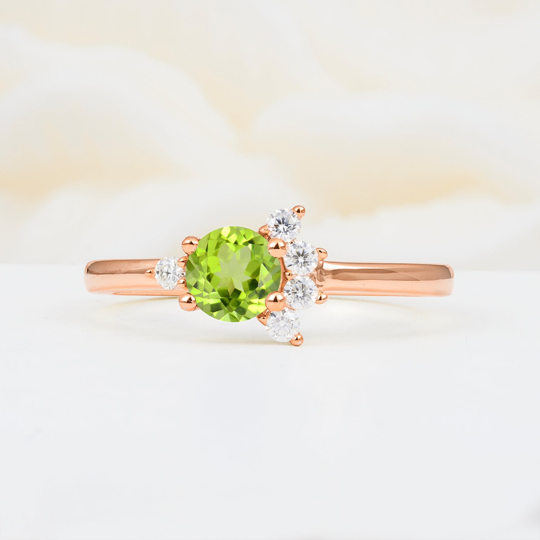 SR08791 Peridot Ring - Additional view