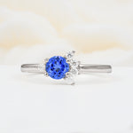 SR08791 Sapphire Ring - Additional view