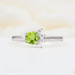 SR08791 Peridot Ring - Additional view