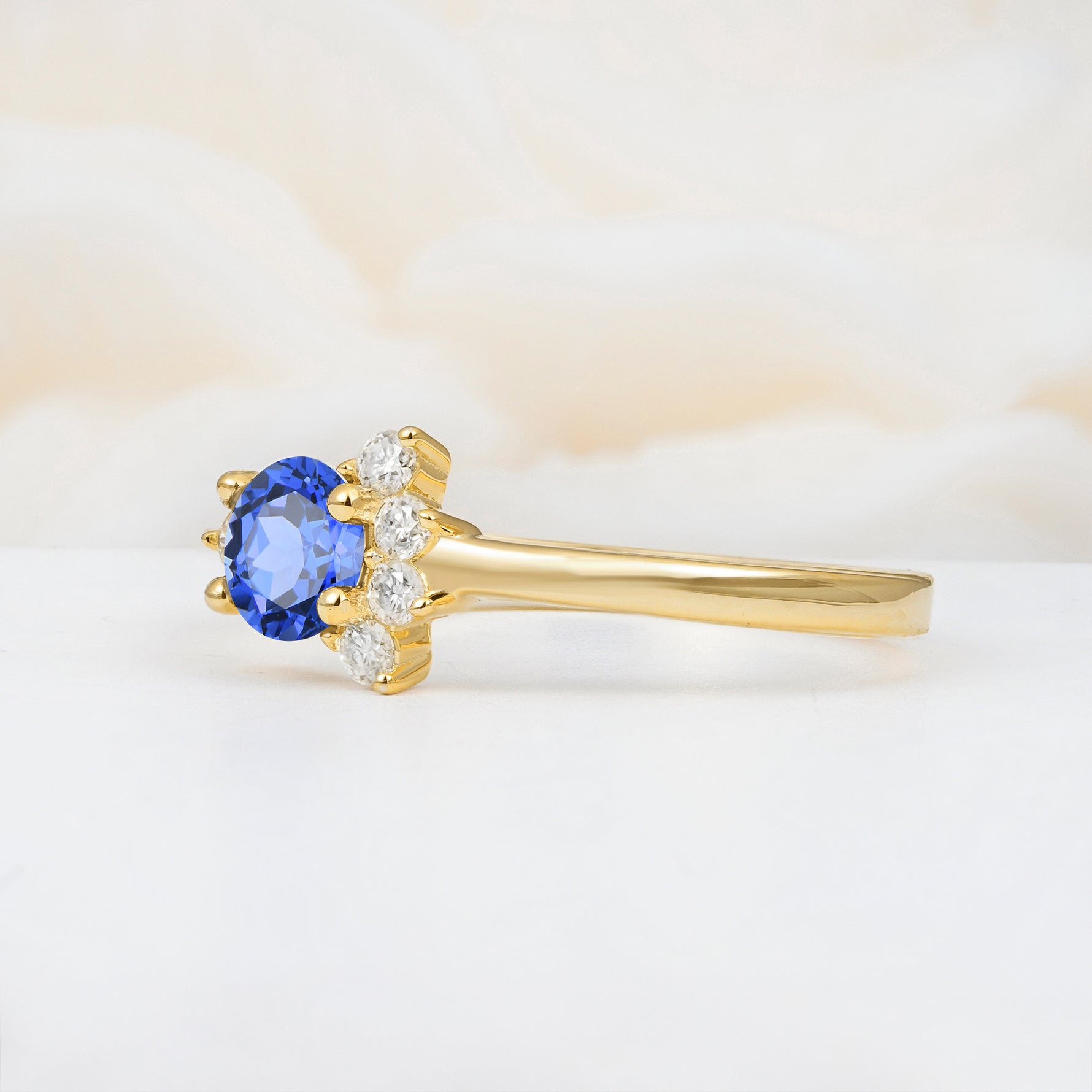 SR08791 Sapphire Ring - Additional view