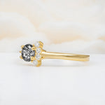 SR08791 Black Rutilated Quartz Ring - Additional view