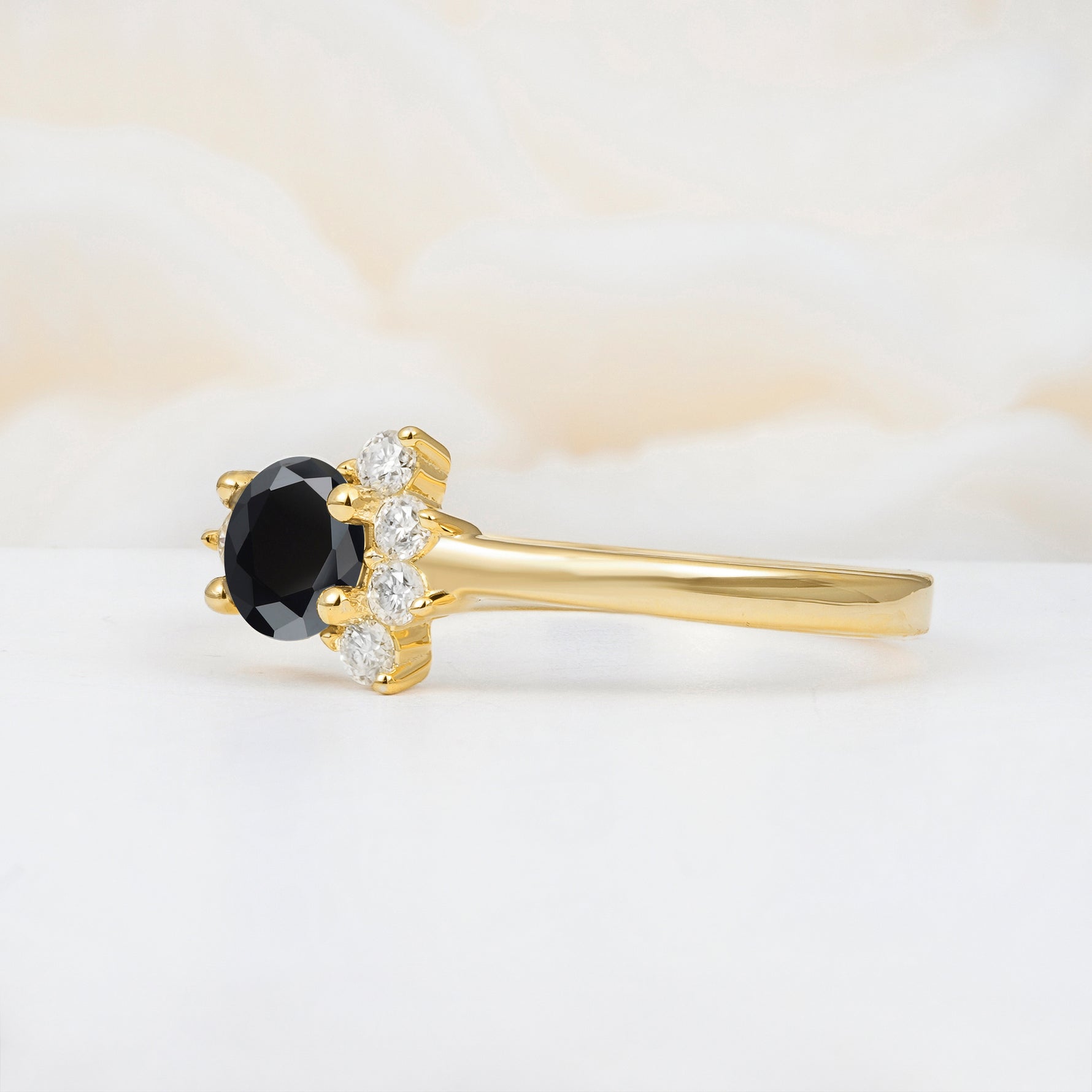 SR08791 Black Onyx Ring - Additional view