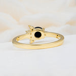 SR08791 Black Onyx Ring - Additional view