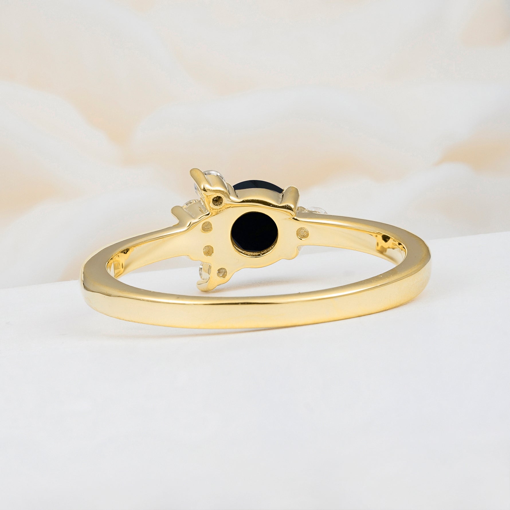 SR08791 Black Onyx Ring - Additional view