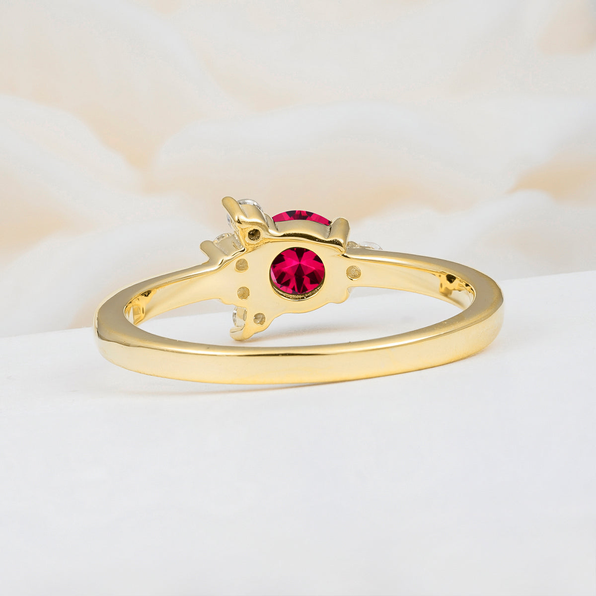 SR08791 Ruby Ring - Additional view
