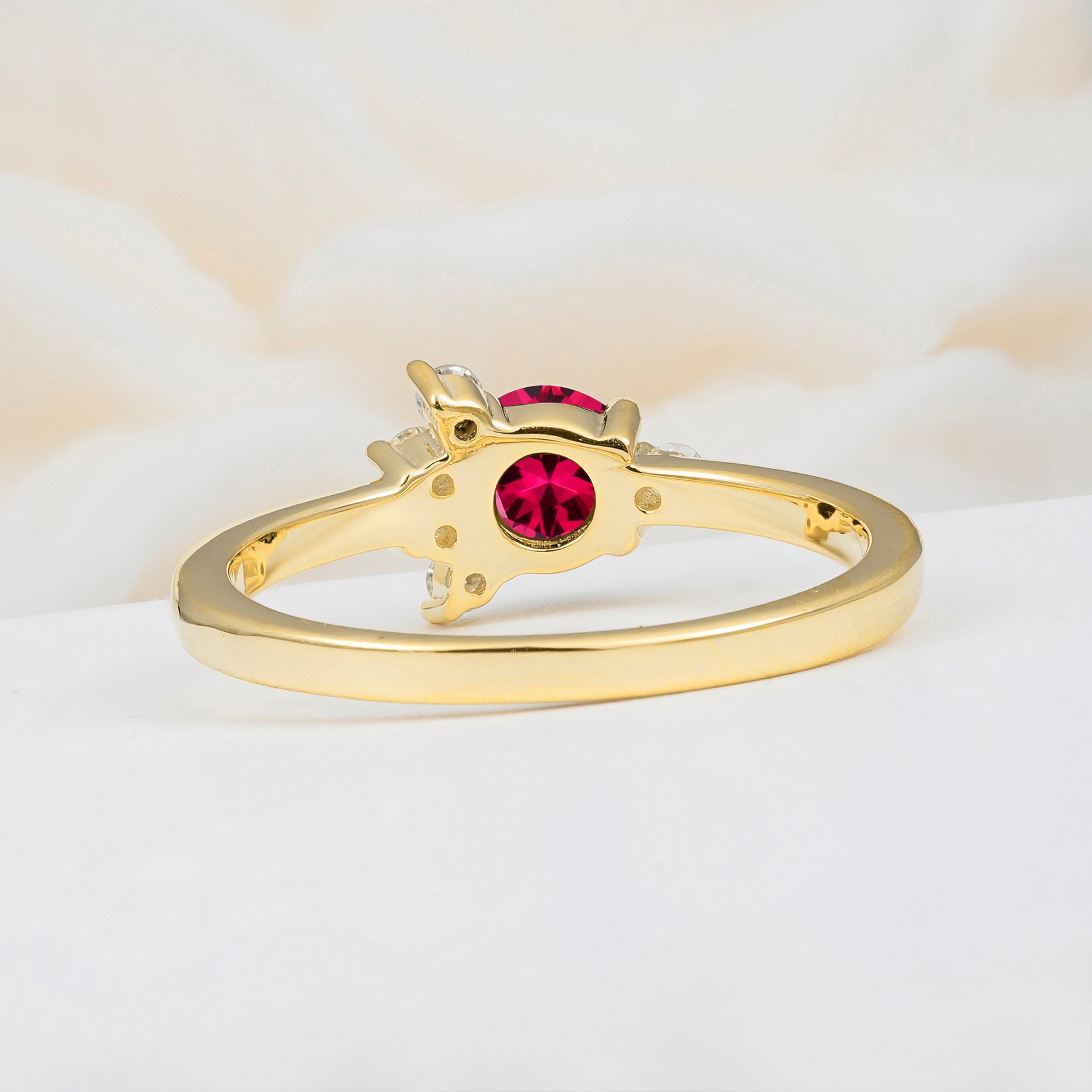 SR08791 Ruby Ring - Additional view