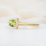 SR08791 Peridot Ring - Additional view