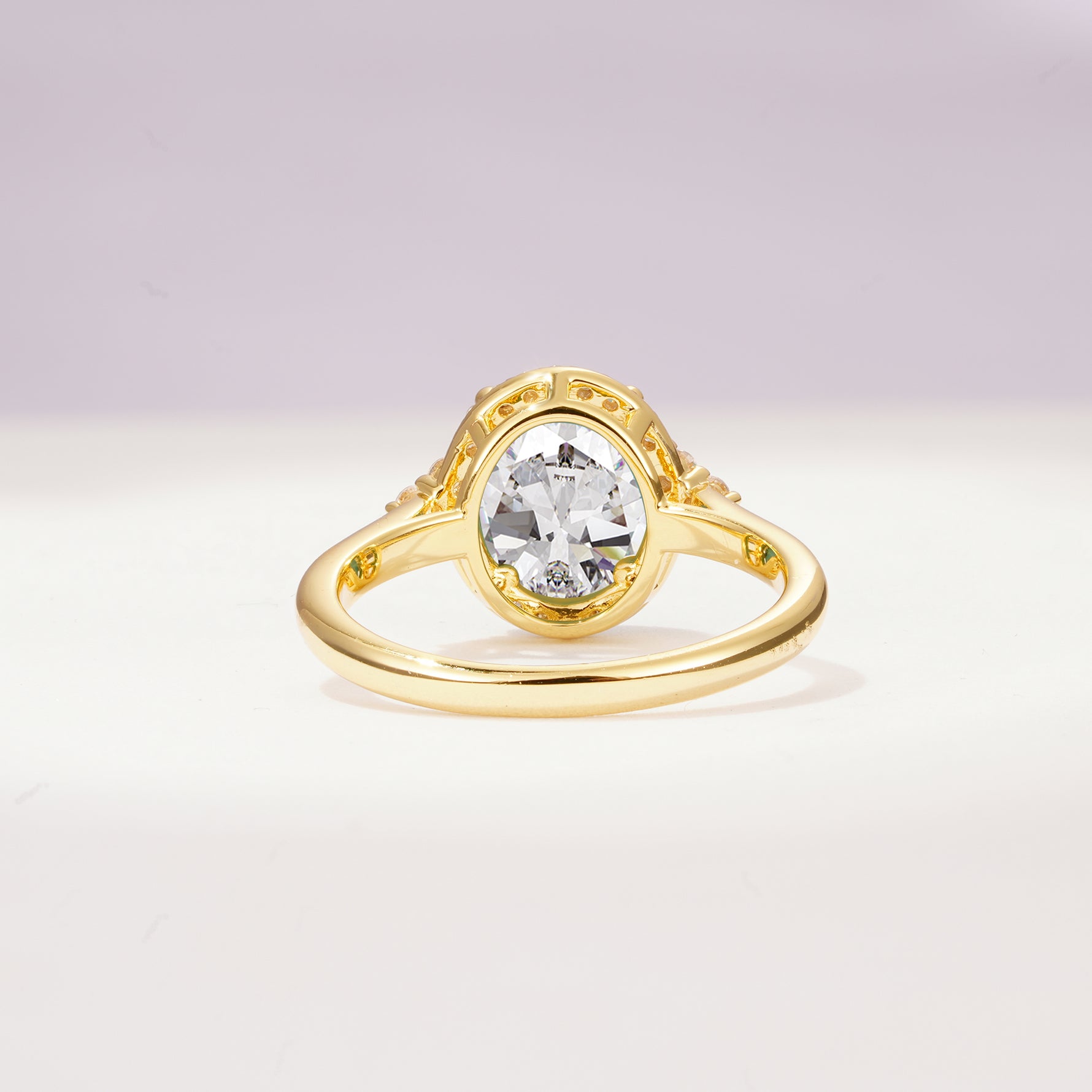 SR09197 Moissanite Ring - Additional view