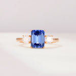 SR09241 Sapphire Ring - Additional view