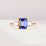 SR09241 Tanzanite Ring - Additional view