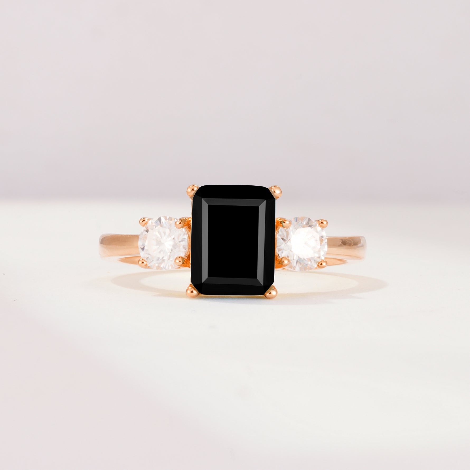SR09241 Black Onyx Ring - Additional view