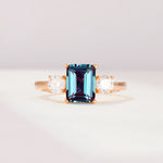 SR09241 Alexandrite Ring - Additional view