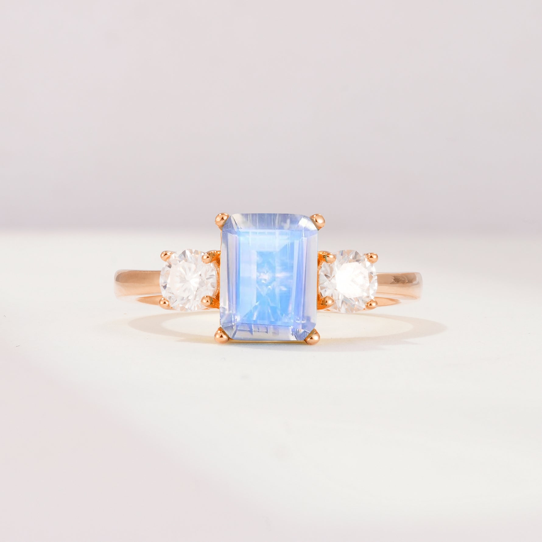 SR09241 Moonstone Ring - Additional view