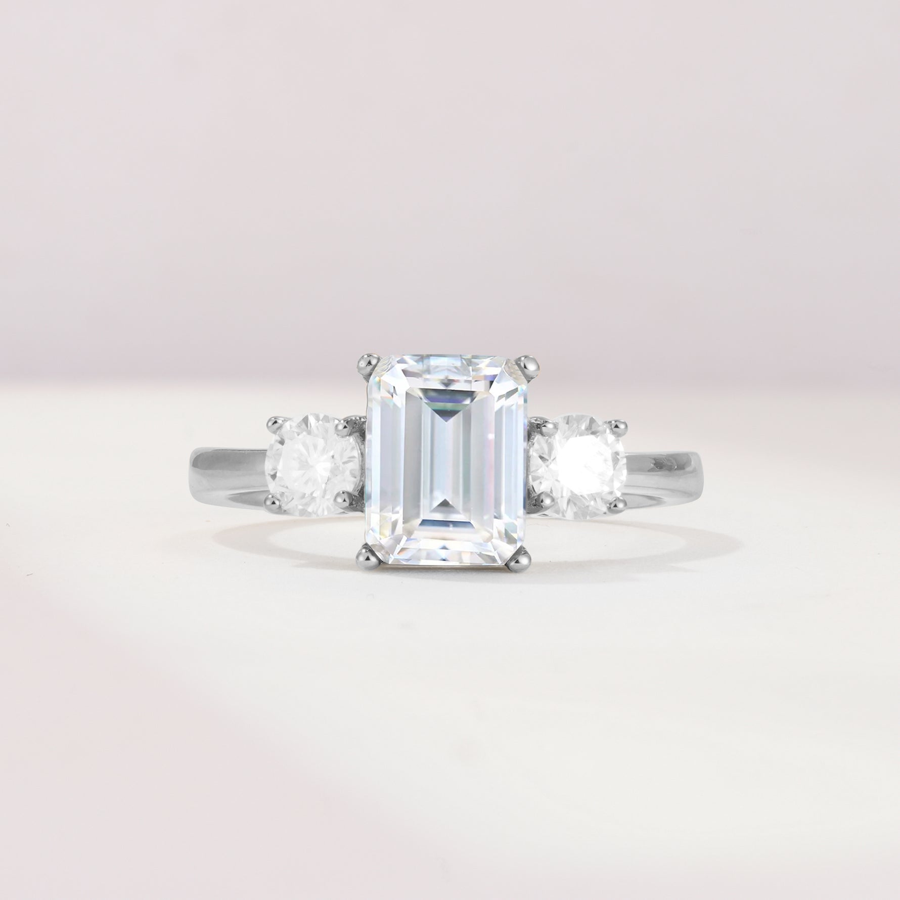 SR09241 Moissanite Ring - Additional view