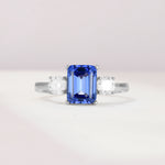 SR09241 Sapphire Ring - Additional view