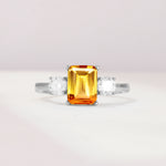 SR09241 Citrine Ring - Additional view