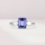 SR09241 Tanzanite Ring - Additional view